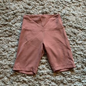 Lululemon Wunder Under Biker Shorts
